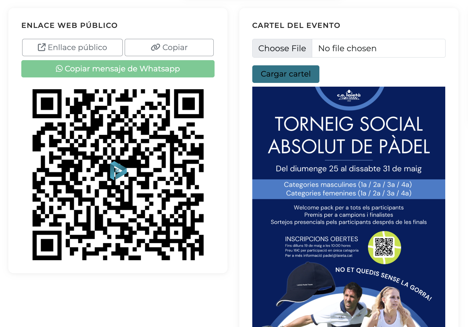 1) Categorías